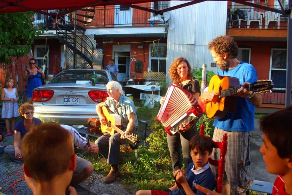 fête de ruelle verte