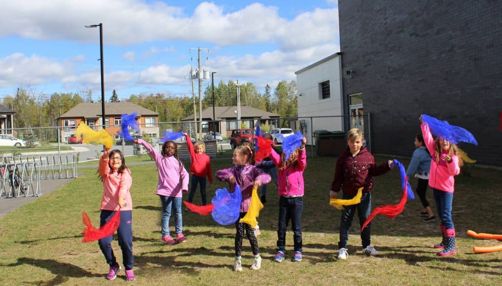 cour d'école et récréations actives