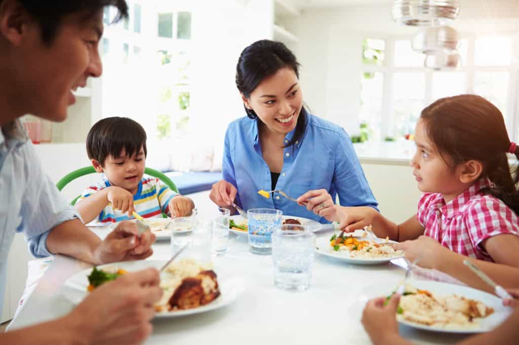 repas en famille