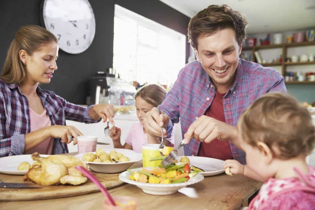 repas en famille