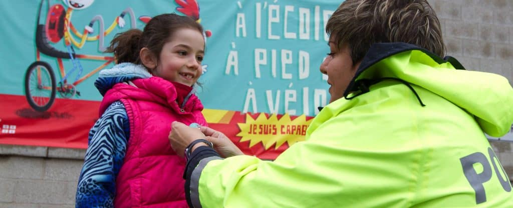 transport actif vers l'école