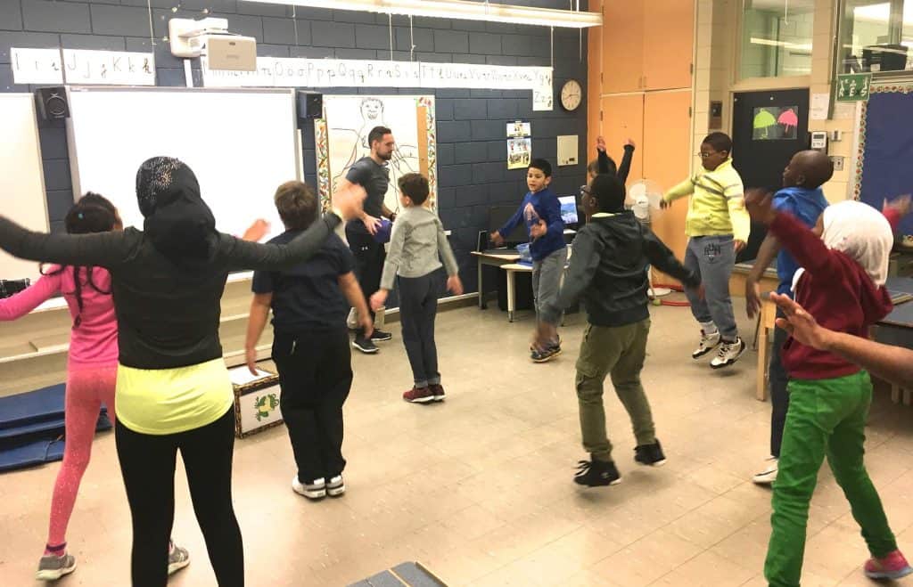 activité physique à l'école