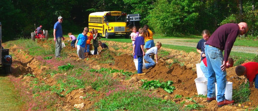 de la ferme à l'école