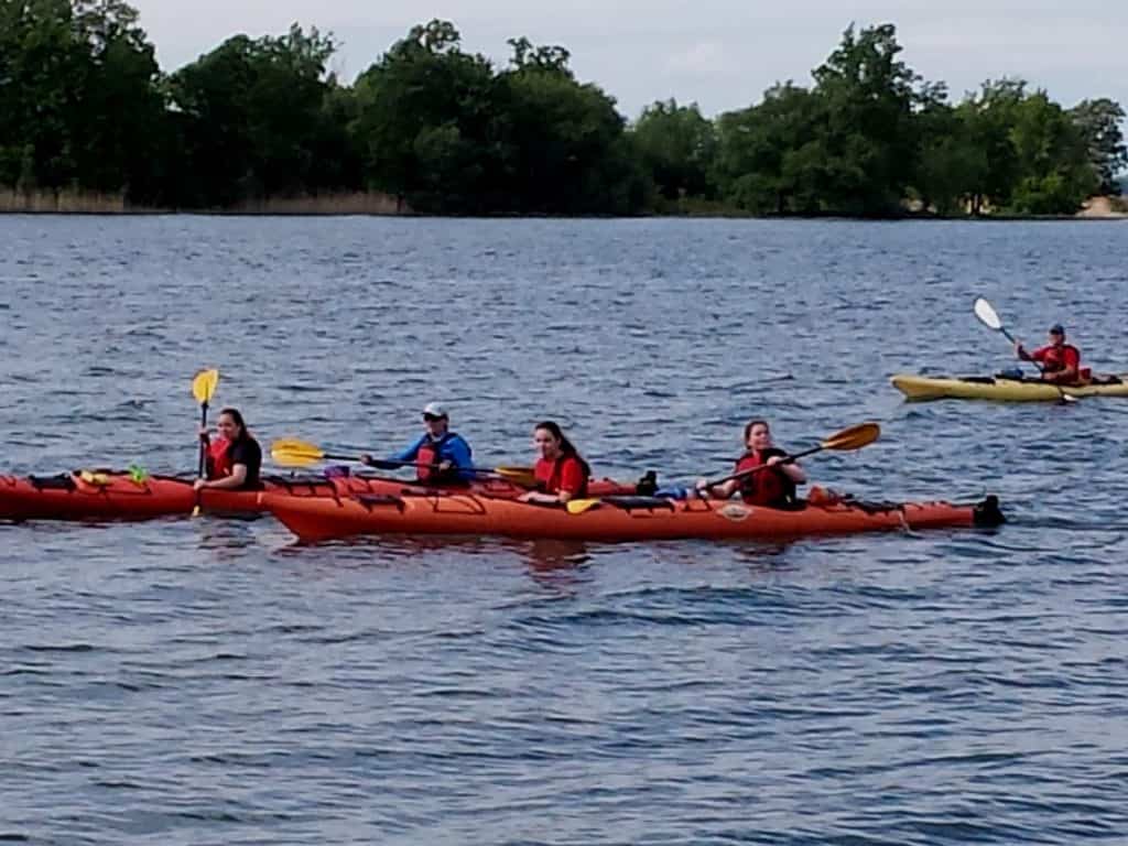 cours de kayak