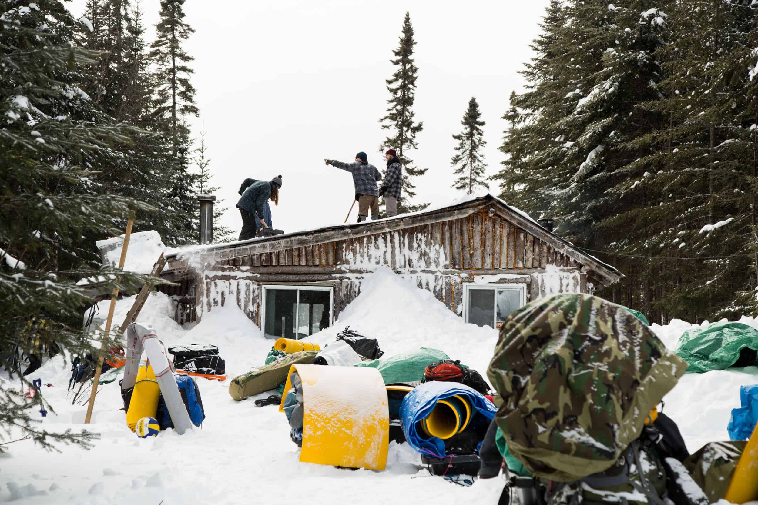 chalet activité parascolaire d'hiver