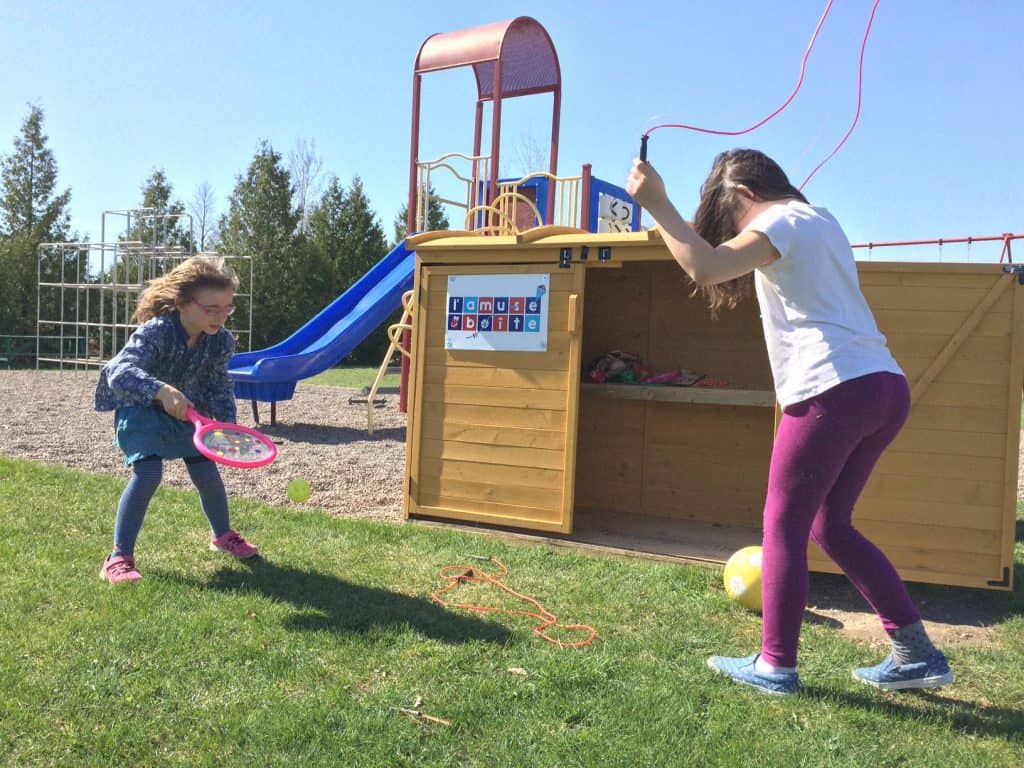 enfants au parc