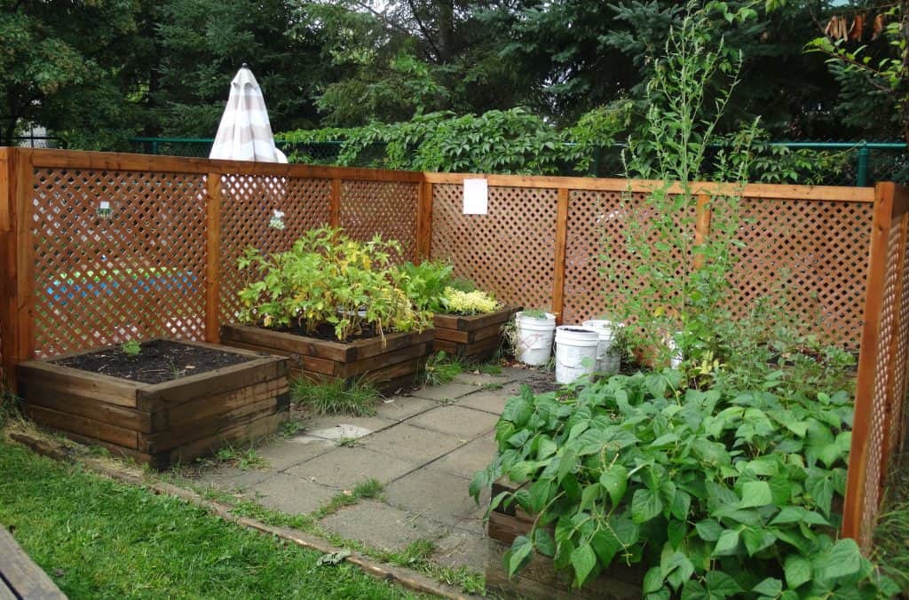 potager dans un cpe