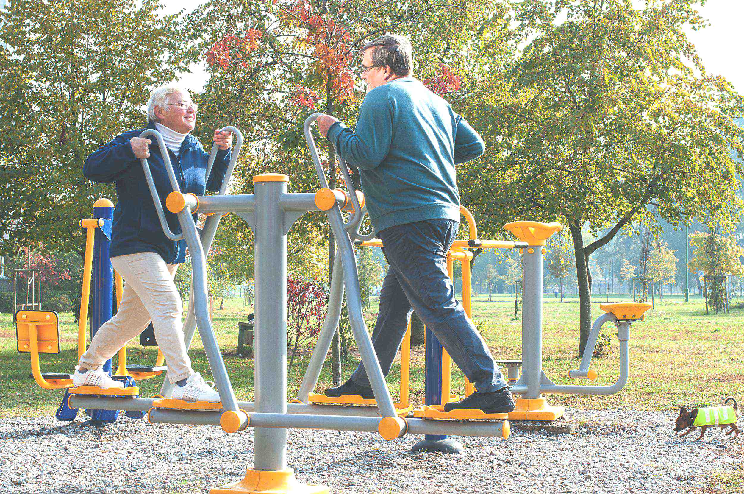 aînés entrainement extérieur