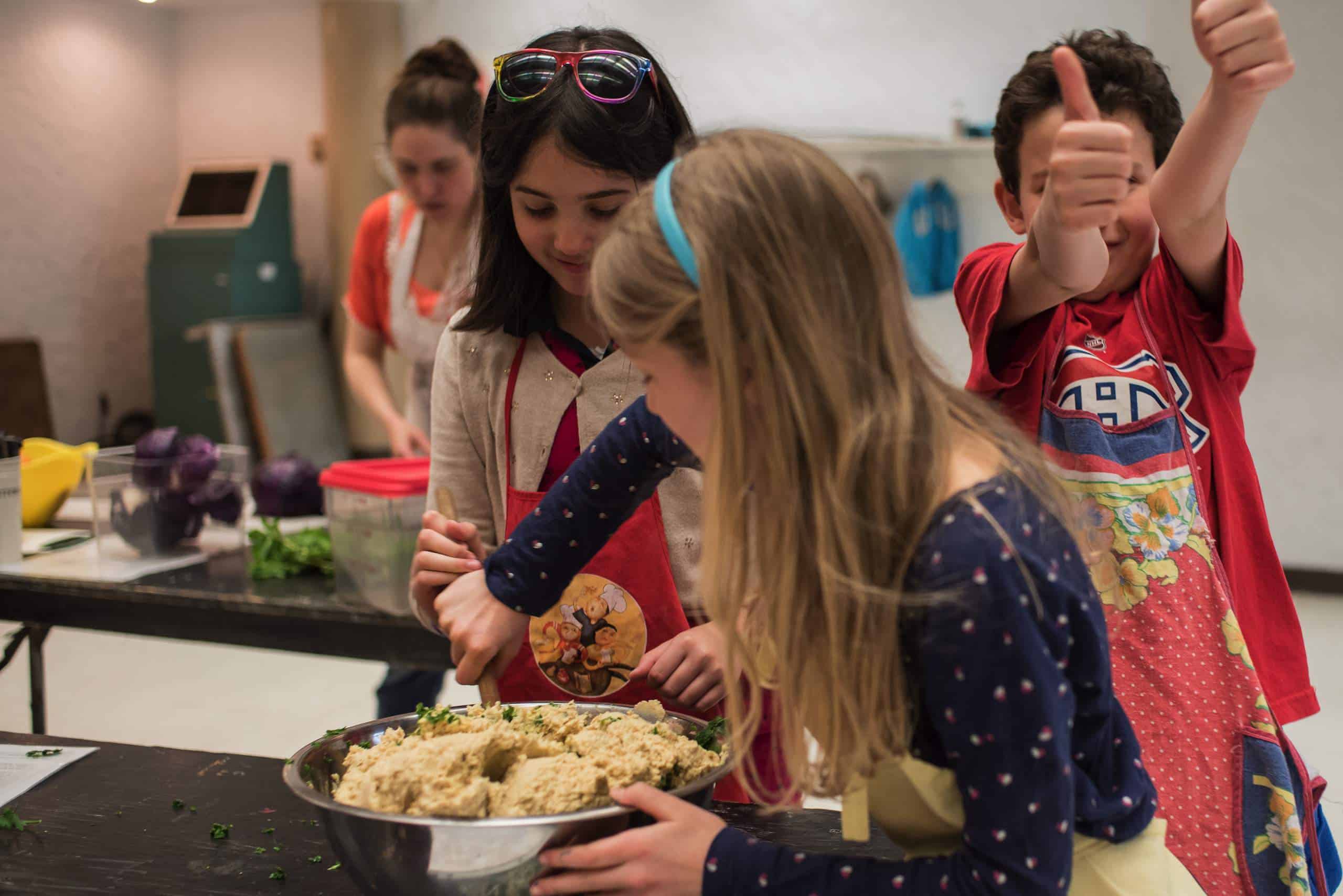 ateliers culinaires pour enfants