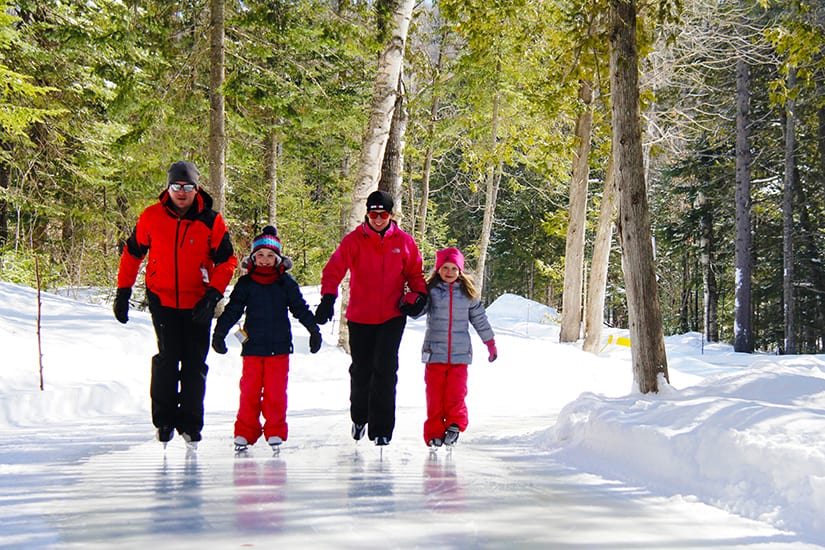 activités extérieures hivernales