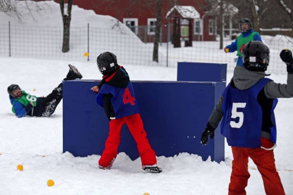 activités extérieures hivernales