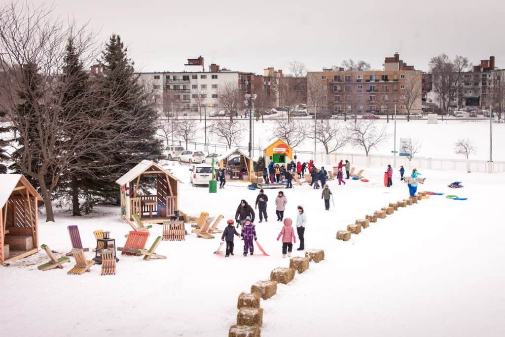 activités extérieures hivernales