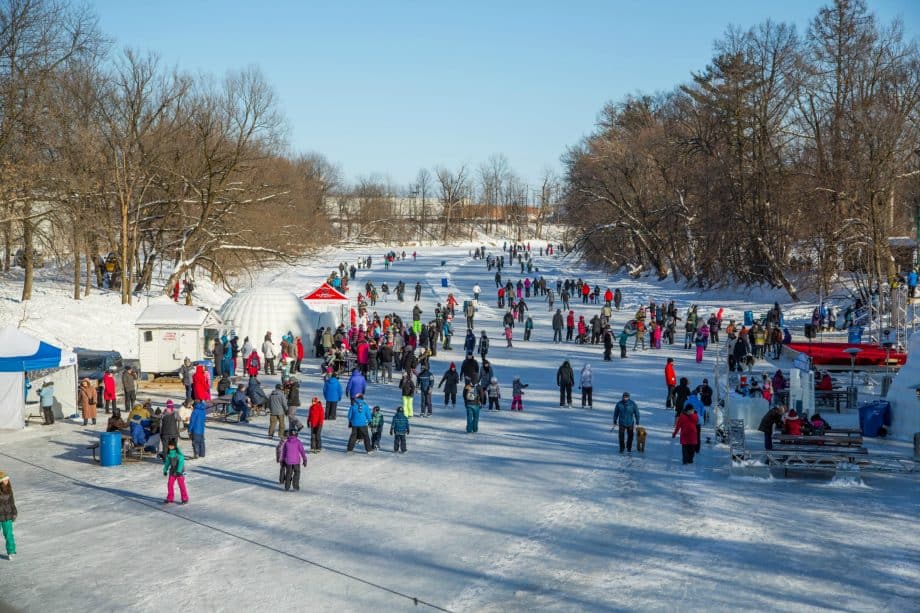 activités hivernales extérieures