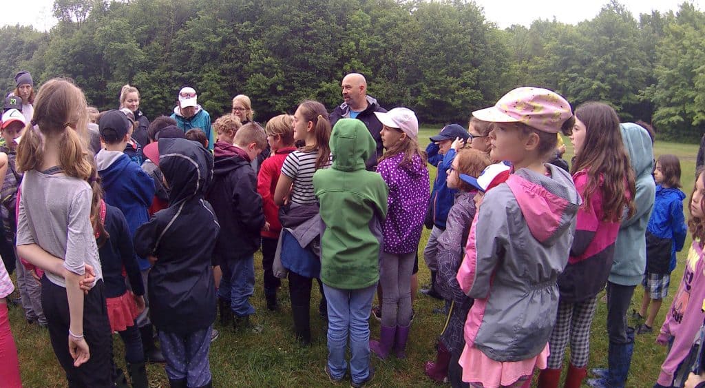 sortie scolaire en plein air