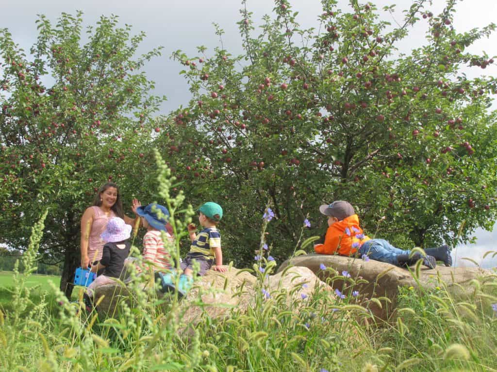 garderie en plein air