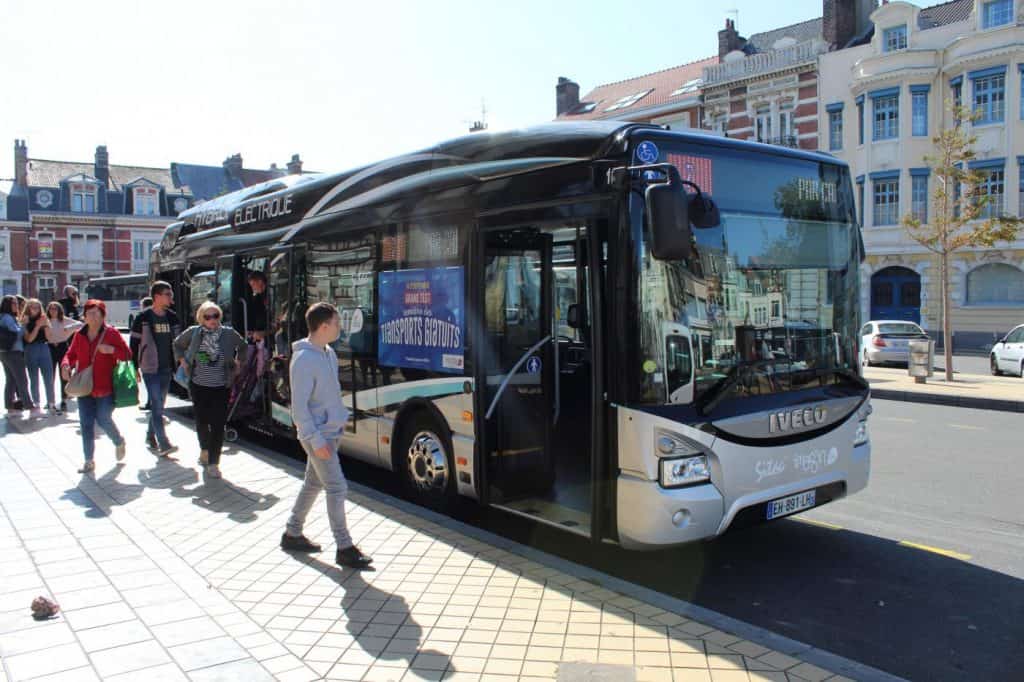 bus gratuit Calais, France